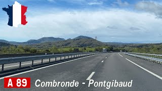 France F A89 Combronde  Pontgibaud Puy de Dôme [upl. by Yrret359]