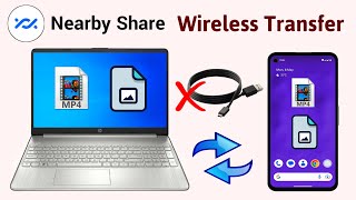 How to use google nearby share in windows malayalam  ഇനി എല്ലാം പറക്കും [upl. by Cud]