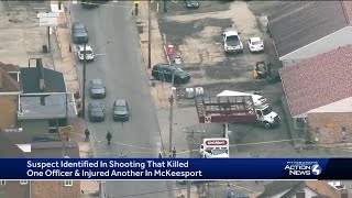 McKeesport officer fatally shot suspect identified [upl. by Ainirtac]