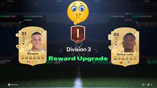 EAFC 25 RIVALS REWARDS FIRST OF THE YEAR DIV 3 [upl. by Benetta581]