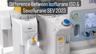 Anesthesia Machine Vaporizer Difference between Isoflurane amp Sevoflurane 2023 New Recommendations [upl. by Ahsead]