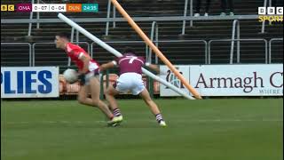 OMAGH CBS V ST PATRICKS ACADEMY DUNGANNON HIGHLIGHTS  2024 MACRORY CUP FOOTBALL FINAL [upl. by Ylus]