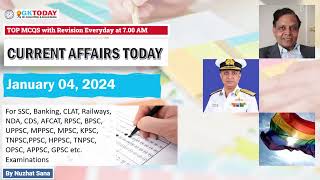 04 JANUARY 2024 Current Affairs by GK Today  GKTODAY Current Affairs  2024 [upl. by Elmer]