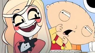 Stewie Reacts to Verbalases Hazbin Hotel Hide Away Meme familyguymemes hazbinhotel verbalase [upl. by Ramirolg52]