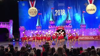 UNLV RGampCo  2018 UDA Nationals Pom Routine [upl. by Crockett151]