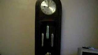 1930S WESTMINSTER CHIME LONGCASE CLOCK [upl. by Jehias880]