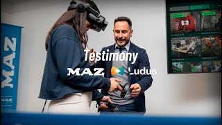 Mutua Maz amp Telefónicas new prevention tool 👉 Virtual reality 🥽 [upl. by Soigroeg304]