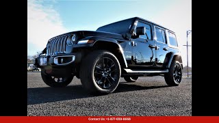 2023 Jeep Wrangler 4xe Wagon 4 Dr Sahara for Sale in Lampasas Texas  Bid here [upl. by Sesylu]