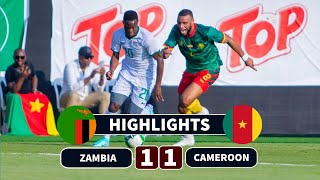 Cameroun vs Zambie  Match Amical 2024  cameroun zambie match amical [upl. by Roxana]