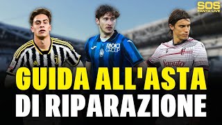 🚨 GUIDA ALLASTA DI RIPARAZIONE AL FANTACALCIO CHI PRENDERE FASCIA PER FASCIA [upl. by Onairotciv523]