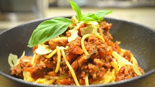 Spaghetti Bolognese Recipe [upl. by Amaryl723]