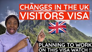 UPDATE ON UK 🇬🇧 VISIT VISA  NEW UK IMMIGRATION RULES EXPAND ACTIVITIES ALLOWED FOR VISITORS [upl. by Buehrer715]