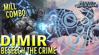 NEW Dimir Combo Mill  Karlov Manor Standard  Ranked BO1 [upl. by Gracye]