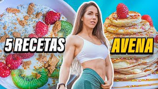 Desayunos Con AVENA Para Ganar MASA MUSCULAR [upl. by Kristoforo]