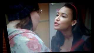 Glee Santana and Lauren fight [upl. by Rivkah]