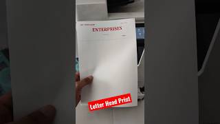 letter head print cost techyekant letterhead printing canonir3226 [upl. by Khai136]