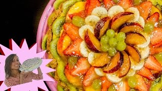 Crostata Integrale alla Frutta  Vegan [upl. by Darrin]