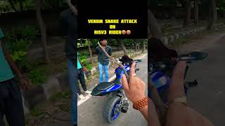 Venom Snake Attack On R15v3 Rider 🤬🤬 shorts viralshort trending youtubeshorts r15v3 [upl. by Urbannai]