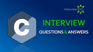 C Programming Interview Questions and Answers  C Language Interview Questions for Freshers [upl. by Marcile]