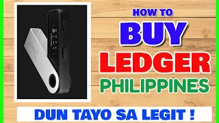 How to Buy Ledger Nano S Plus in Philippines Official Reseller  Ledger Philippines Hardware Wallet [upl. by Isabella629]