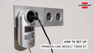 Brennenstuhl Primera Line Digital Timer  Cara Instalasi dan Setting [upl. by Acilejna851]