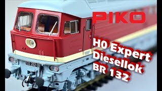 PIKO V056 H0 Expert Diesellok BR 132  232  Modellvorstellung [upl. by Ylirama]