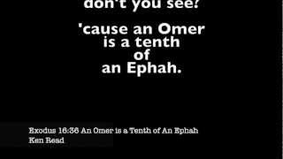 An Omer is a Tenth of An Ephah Exodus 1636 [upl. by Hilleary]