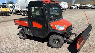 GovDeals 2017 Kubota RTV 1100 With Blade [upl. by Velma]