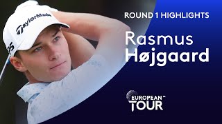 19yearold Rasmus Højgaard shoots impressive 65  Round 1 Highlights  English Championship [upl. by Deidre]