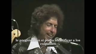 Bob Dylan Hurricane Raro audio original Subtitulado en Español [upl. by Suoivatnod335]