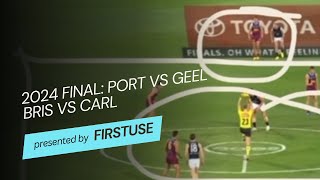 2024 Finals Review Port v Geel amp Bris v Carl [upl. by Adyht]