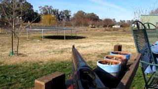 M1 Garand firing in full auto [upl. by Ayor]