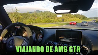 VIAJANDO DE MERCEDES AMG GTR  CVBR 447 [upl. by Luz]