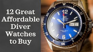 Best Diver Watches Under 300  Best Diver Watches 2018 [upl. by Vevina474]