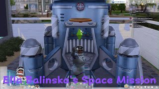 The Sims 4  Ella Balinskas Space Mission [upl. by Fallon609]