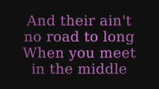 Diamond Rio Meet In The Middle Lyrics [upl. by Refennej]