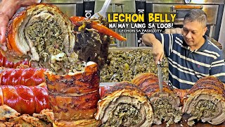 SPICY LECHON BELLY na may quotLAING sa LOOBquot na Nakatago sa Pasig UNIQUE ang VERSION ng LECHON dito [upl. by Kenn431]