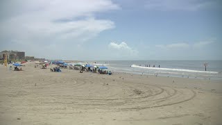 Large crowds expected for Fourth of July weekend as Galveston officials monitor possible storm [upl. by Fevre]