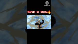 Naruto vs Mecha coolest Fight🥶🔥 anime naruto [upl. by Bajaj]