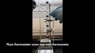 Fractional Distillation using a Hickman Still [upl. by Blake]