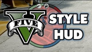 GTA V Style HUD GTA 4 Mod [upl. by Michele177]