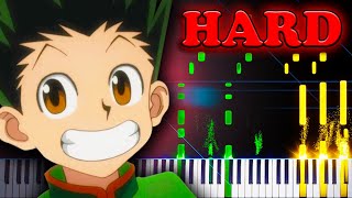 Departure from Hunter X Hunter  Piano Tutorial [upl. by Axela604]