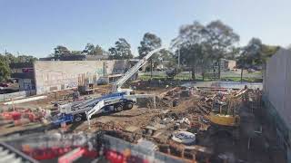 Kennards Self Storage Moorebank NSW Time Lapse [upl. by Leverett]