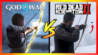 God of War Ragnarok vs RDR2  Ultimate Comparison 🔥 [upl. by Seira]