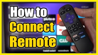 How to Connect your ROKU Remote to TV Pair amp Sync [upl. by Muriel]