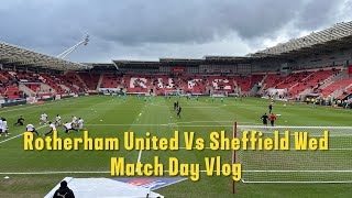 Rotherham United 01 Sheffield Wed Vlog 202324 [upl. by Adriene245]