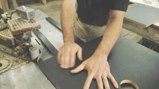 How to Fabricate Formica® dECOLeather™ Veneer [upl. by Ekralc]