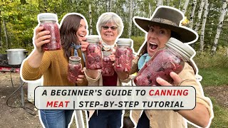 A Beginner’s Guide to Canning Meat  StepbyStep Tutorial [upl. by Huskamp928]