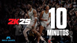 NBA 2K25  Os Primeiros 10 Minutos de Gameplay [upl. by Atived987]