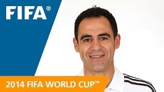 Referees at the 2014 FIFA World Cup™ CARLOS CARBALLO [upl. by Chura]